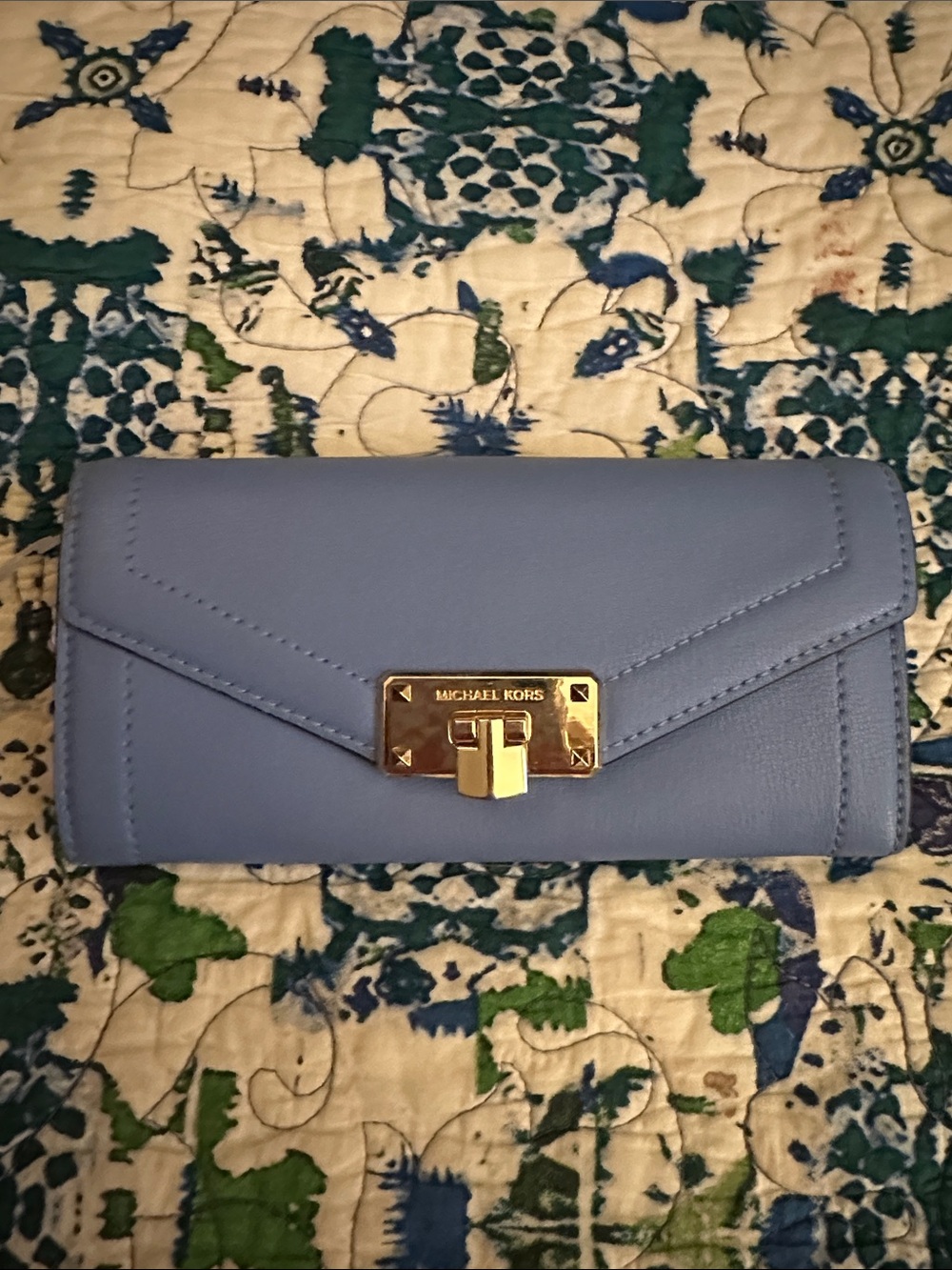 Michael Kors Leather Wallet Clutch